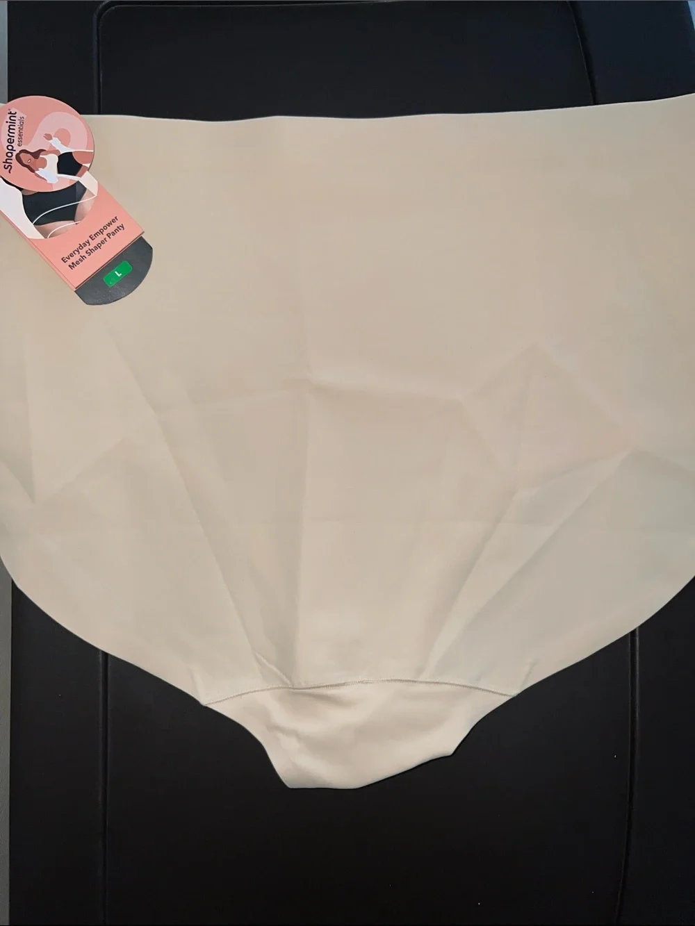 Shapermint Everyday Empower Mesh Shaper Panty, Chai, Size: Large